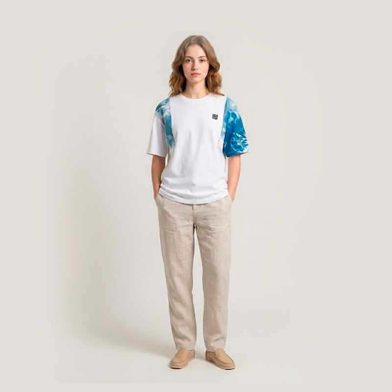 Camiseta Oversized Hand Made Sarcófago Dama