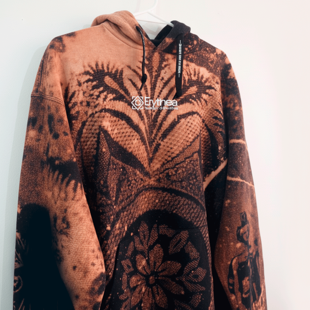 Sudadera con capucha Exclusiva hand made