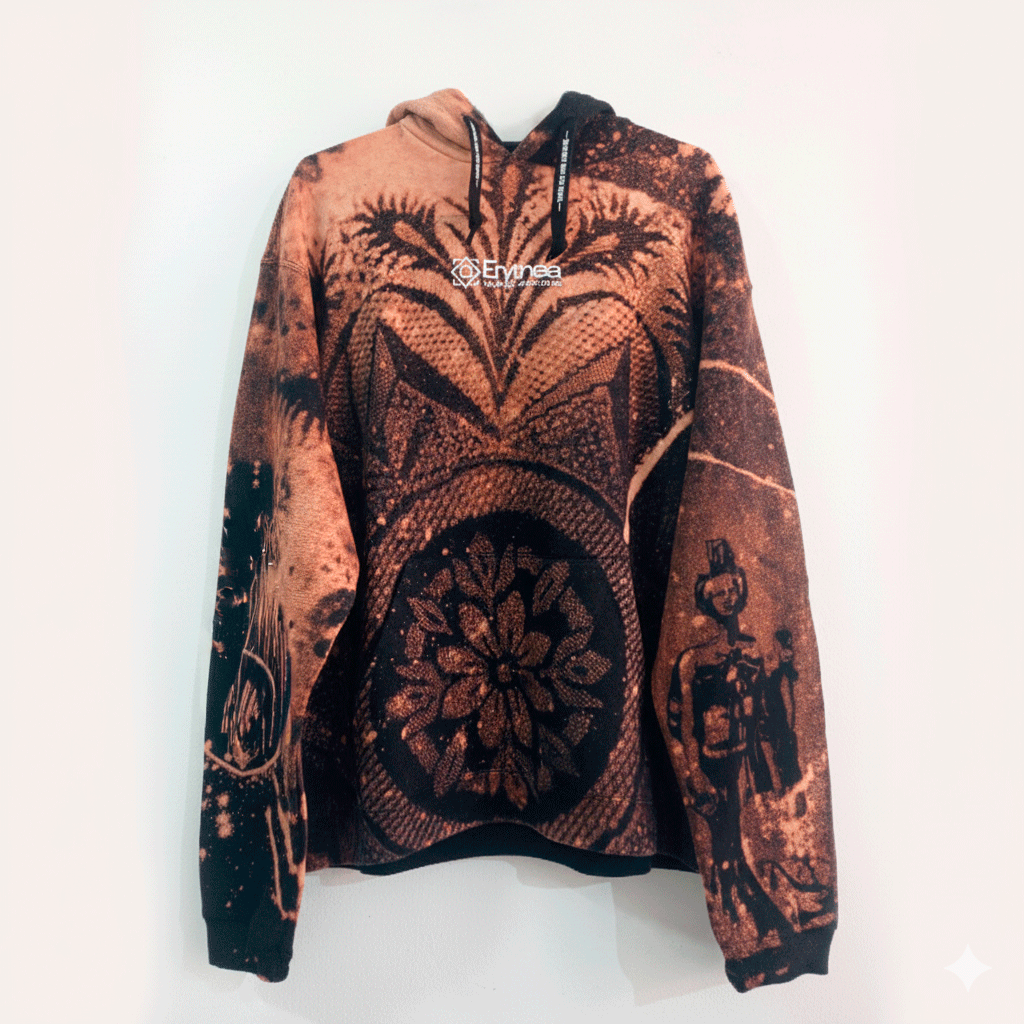 Sudadera con capucha Exclusiva hand made