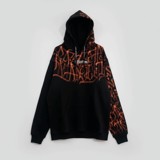 Sudadera Exclusiva Hand Made Letras 280gr - ERYTHEIA