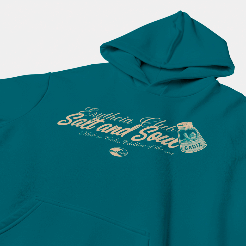 Sudadera Salt and Soul - Algodón orgánico 350GR - Erytheia Wear