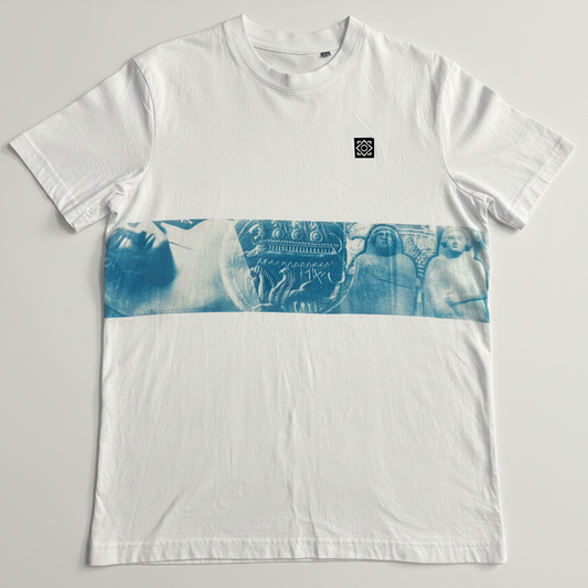 Camiseta Oversized Hand Made Exclusiva Moneda Fenicia