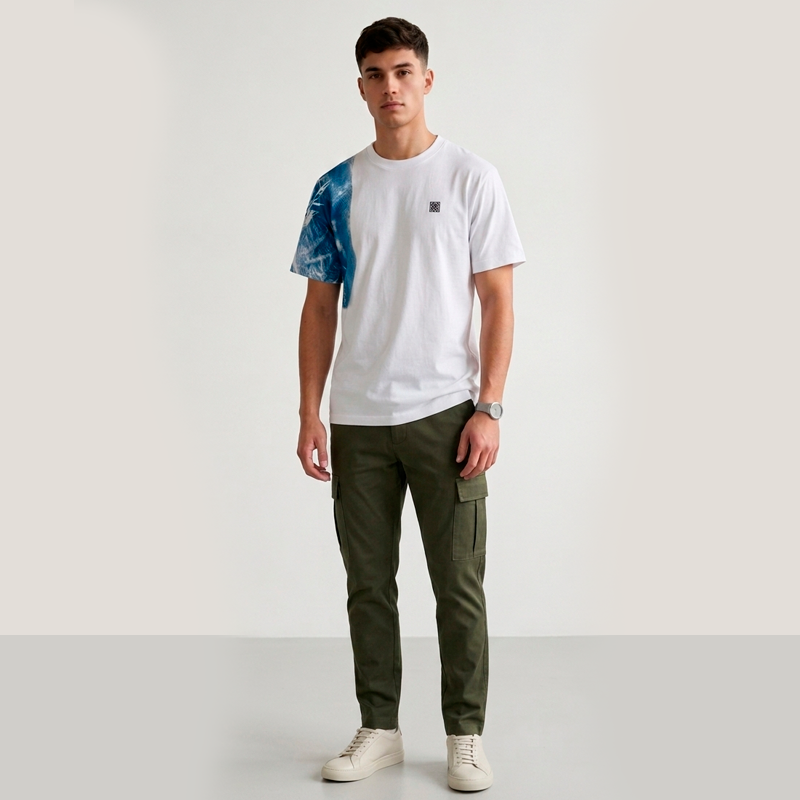 Camiseta Oversized Hand Made Exclusiva  Moneda