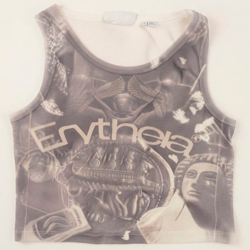 Camiseta Crop Tirantes Alas - Hand Made Exclusiva.