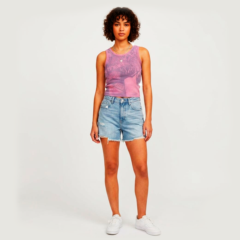 Camiseta Crop Tirantes Moneda - Hand Made Exclusiva.