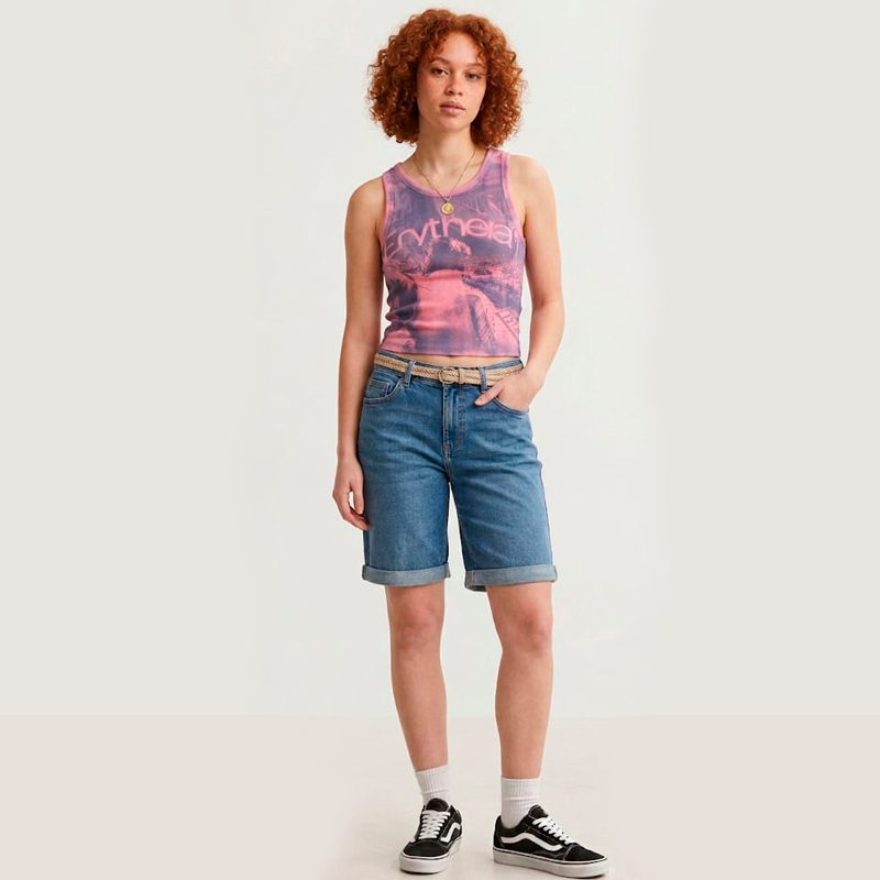 Camiseta Crop Tirantes Sarcófago - Hand Made Exclusiva.