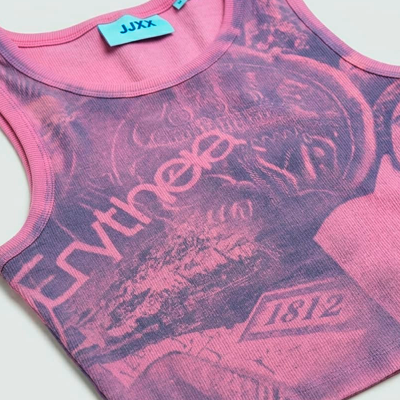 Camiseta Crop Tirantes Moneda - Hand Made Exclusiva.
