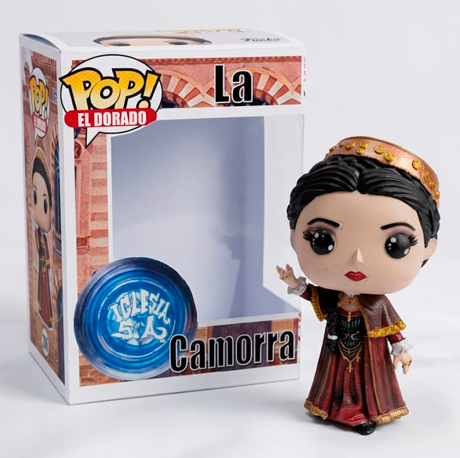 Figura de Resina La Camorra Carnaval de Cádiz - Oficial