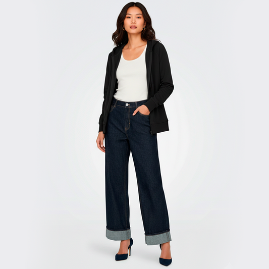 Pantalón hope loose wide hight waist - Erytheia / Only