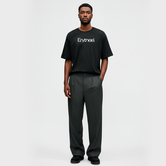 Pantalón Tailor Loose gris cintura elástica - Erytheia wear  / Only Sons